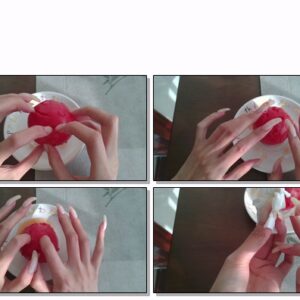 #538 – VR/3D – Piercing Tomato With My Natural Nails