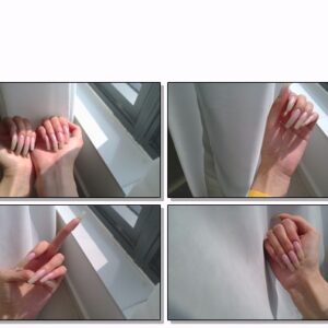 #664 – VR/3D – Posing My Long Nailbed Nails In Sunlight