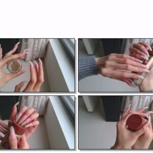 #667 – VR/3D – Tapping With My Natural Nails In Daylight