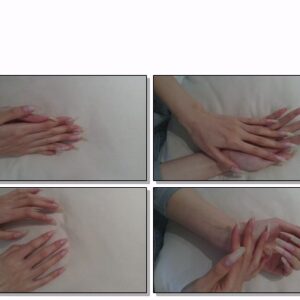 #674 – VR/3D – Scratching And Posing My Long Nilbed Nails On Bedsheet