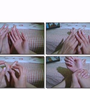 #553 – VR/3D – Posing My Long Nailbed Nails With Feet