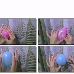 #561 – VR/3D – Squeezing Balloon With My Natural Nails