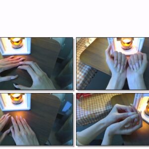 #562 – VR/3D – Posing My Long Nailbed Nails With Lit Candle