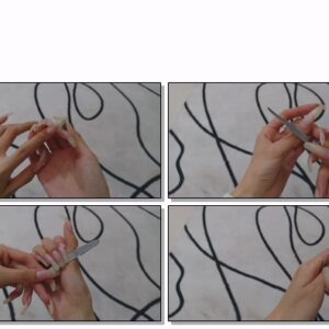 #685 – VR/3D – Close Up Filing My Natural Square Nails