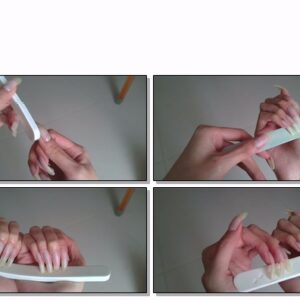 #686 – VR/3D – Bright Show Of Filing My Natural Nails In Daylight