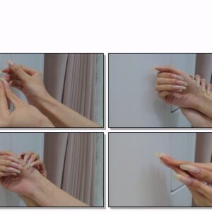 #687 – VR/3D – Showing My Long Natural Nails From The Side