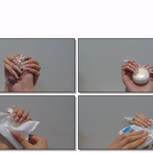 #688 – VR/3D – Showing My Long Nilbed Nails On Bag