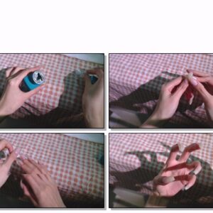 #570 – VR/3D – Cleaning My Long Nailbeds Making Them Shiny