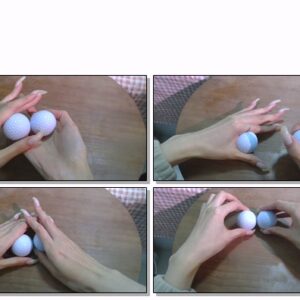 #571 – VR/3D – Playing With Golf Balls With My Long Nailbed Nails