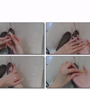 #696 – VR/3D – My Natural Long Nailbed Nails With Cigarette