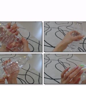 #698 – VR/3D – Tapping Bottle With My Long Nailbed Nails