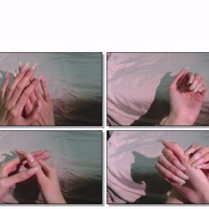 #577 – VR/3D – Posing My Long Nailbed Nails In Bright Lighting