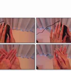 #703 – VR/3D – Tapping Mouse And Showing My Natural Nails