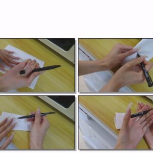 #705 – VR/3D – Drawing With My Long Nailbed Nails