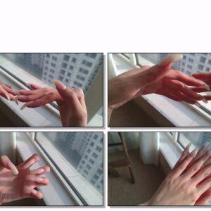 #589 – VR/3D – Posing My Long Nailbed Nails At Window In Daylight
