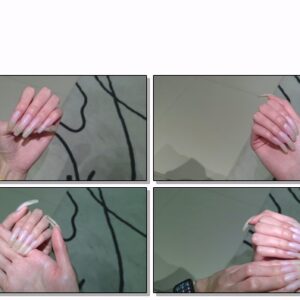 #713 – VR/3D – Posing My Long Nailbeds In Bright Lighting