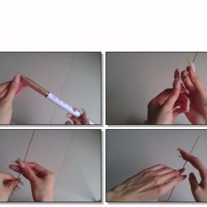 #721 – VR/3D – My Long Nailbed Nails Fiddling With Stick