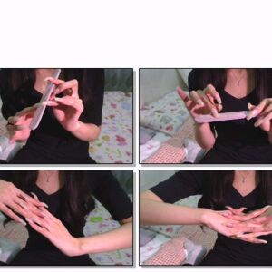 #606 – VR/3D – Filing My Square Long Nailbed Nails