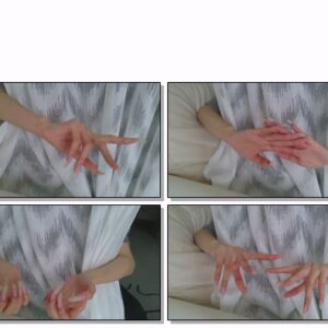#727 – VR/3D – Posing My Natural Nails In Front Of Blanket