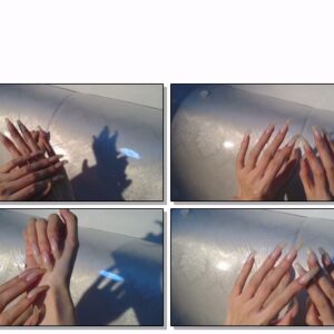 #608 – VR/3D – Showing My Long Nailbed Nails In Bright Lighting Pt.1