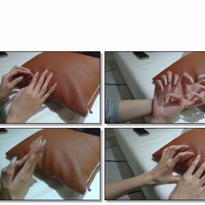 #735 – VR/3D – Scratching Pillow And Clawing With My Natural Nails