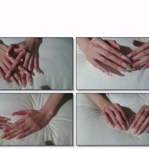 #615 – VR/3D – Scratching Bedsheet With My natural Nails In Bright Lighting