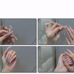 #743 – VR/3D – Cleaning Undersides Of My Long Natural Nails