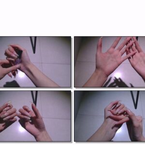 #618 – VR/3D – Tapping Nail Polish Bottle And Nail Show