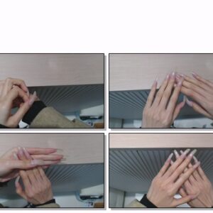 #744 – VR/3D – Close Up Tapping And Showing My Long Nails