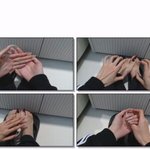 #746 – VR/3D – Posing My Natural Square Nails With Feet