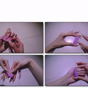 #621 – VR/3D – Filing My Square Long Nailbed Nails