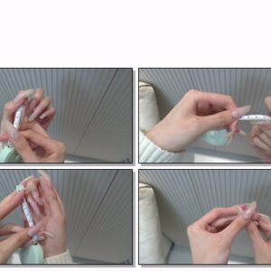 #751 – VR/3D – Close Up Measuring My Long Natural Nailbeds