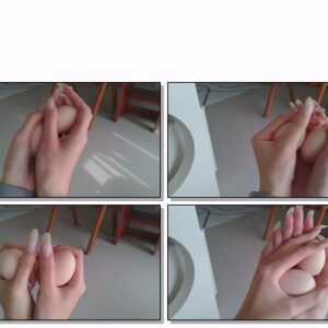 #631 – VR/3D – Holding Eggs With My Long Nail Hands