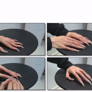 #758 – VR/3D – Tapping My Natural Long Nailbed Nails On Table