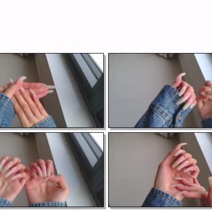 #761 – VR/3D – Bright Lighting On My Long Nailbed Nails