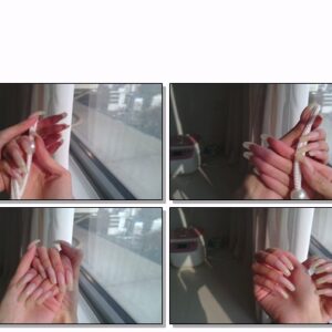 #636 – VR/3D – Showing My Natural Nails At Window In Daylight