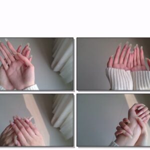 #638 – VR/3D – Showing My Natural Nails On Wrists In Bright Lighting
