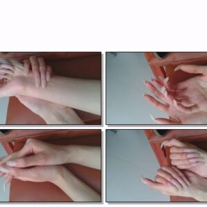 #765 – VR/3D – Posing My Natural Long Nailbed Nails On Wrists