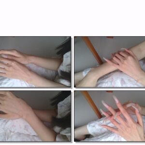#767 – VR/3D – Showing My Long Natural Nails On My Arms