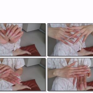 #768 – VR/3D – Sitting Down Doing A Natural Long Nail Show