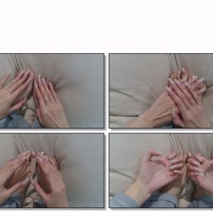 #648 – VR/3D – Showing My Natural Nails On Feet On Bed