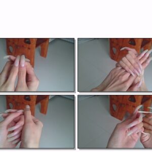 #783 – VR/3D – Bright Showing Of My Natural Clear Nails