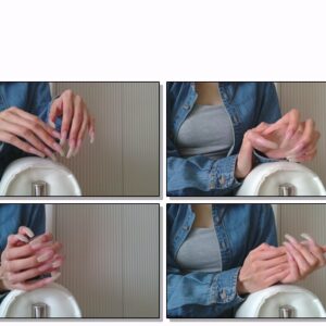 #786 – VR/3D – Posing My Clear Natural Nails On Armrest