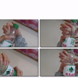 #792 – VR/3D – My Natural Clear Nails Holding And Tapping Bottle