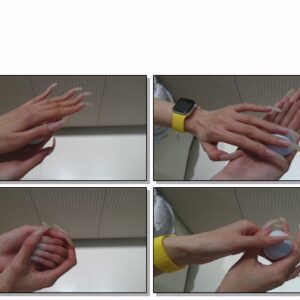 #794 – VR/3D – Posing My Clear Nails With Golf Ball And Touching Them