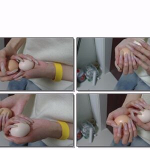 #800 – VR/3D – Holding And Tapping Eggs With My Natural Clear Nails