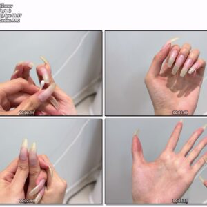 #1130 – Cleaning Undersides And Showing My Long Nail Beds