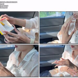 #962 – Long Nails And Cigarette In Car