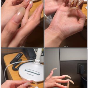 #943 – Cleaning And Fiddling With My Long Shiny Nails