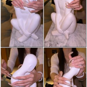 #1087 – Tapping Statue With My Long Shiny Nails
